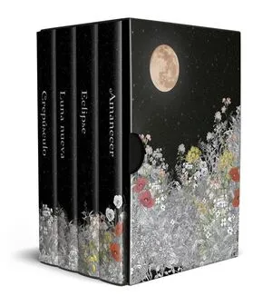 [JUVENIL] ESTUCHE SAGA CREPUSCULO 20 ANIVERSARIO TAPA DURA Y CANTOS PINTADOS - STEPHENIE MEYER