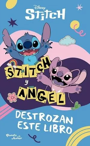 STITCH Y ANGEL DESTROZAN ESTE LIBRO - DISNEY